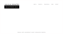 Desktop Screenshot of jalilaessaidi.com